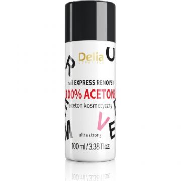 Dizolvant 100% Acetona, 100ml, Delia Cosmetics