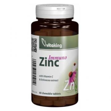 Immuno Zinc cu Echinaceea 60cpr, Vitaking
