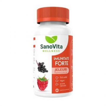 Jeleuri Imunitate Forte 60buc, Sano Vita