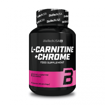 L-Carnitine + CHROME 60 cps Biotech USA