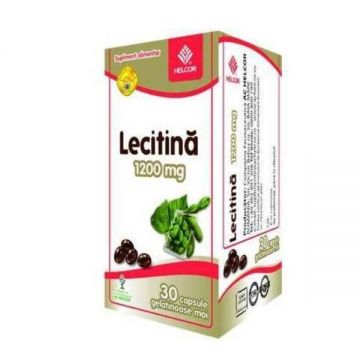 LECITINA, 1200MG, 30cpr - Helcor