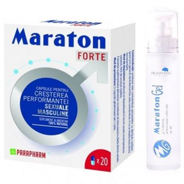 Pachet Maraton Forte 20cps + Gel Maraton