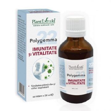 Polygemma 22- Imunitate si Vitalitate 50ml Plantextrakt