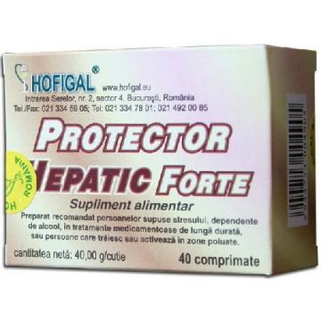 Protector Hepatic Forte 40cpr Hofigal