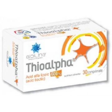 THIOALPHA, 600MG, 30cpr - Helcor