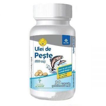 ULEI DE PESTE, 500MG, 30cps - Helcor