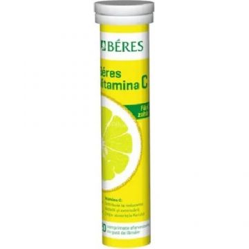 Vitamina C Effervescent 20cp 60mg Beres