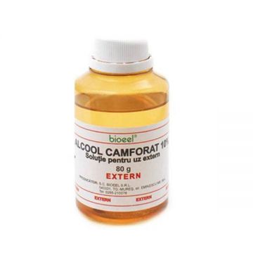 Alcool Camforat 10%, 80g - Bioeel