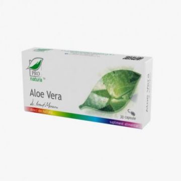 Aloe Vera, 30cps si 60cps - MEDICA 30 capsule