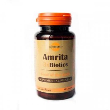 Amrita 3xBiotics, 60cps - MEDICA