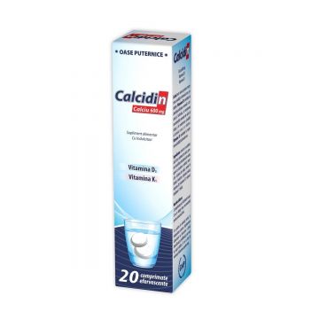Calcidin, 600 mg, 20cpr - Zdrovit