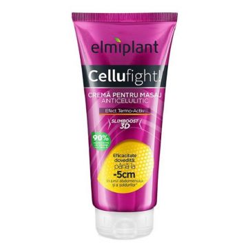 Cellufight Crema pentru masaj anticelulitic, 200ml - ELMIPLANT