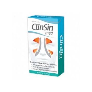 Clinsin Med, 16plicuri si irigator - Zdrovit