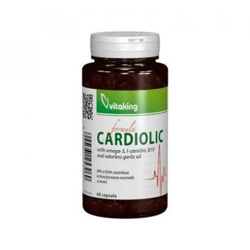 Complex Cardiolic pentru inima, 60cps - Vitaking