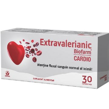 Extravalerianic cardio, 30cps - Biofarm
