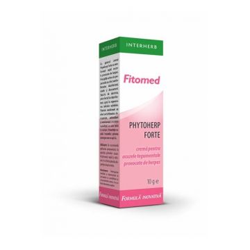 Fitomed Phytoherp Forte crema antiherpetica, 10g - INTERHERB