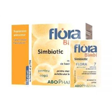 Flora bimbi 7 miliarde de bacterii vii 10plicuri - ABO PHARMA