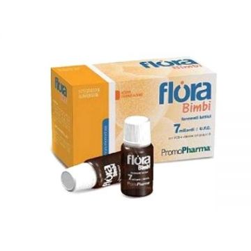 Flora bimbi 7miliarde de bacterii vii 6 flacoane - ABO Pharma