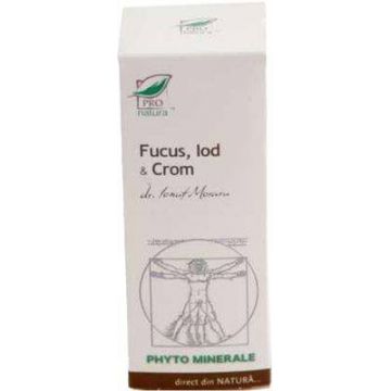 Fucus, iod si crom, 60cps MEDICA - ProNatura