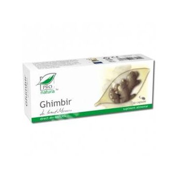 Ghimbir, 60cps si 30cps - MEDICA 30 capsule