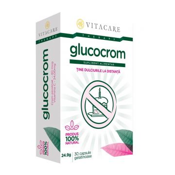 Glucocrom, 30cps - VitaCare