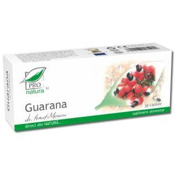 Guarana, 200cps, 60cps si 30cps - MEDICA 200 capsule