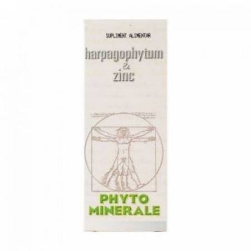 Harpagophytum si Zinc, 60cps - MEDICA