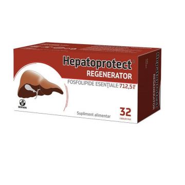 Hepatoprotect regenerator, 32cps - Biofarm