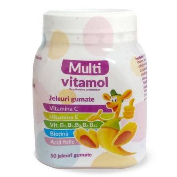 Jeleuri gumate Multivitamol, 50buc - ZDROVIT