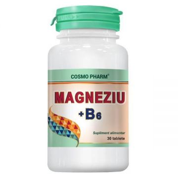 Magneziu si B6, 30 tablete - Cosmo Pharm