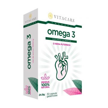 Omega 3, 30cps - VitaCare
