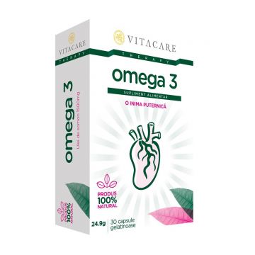 Omega 3, 30cps - VitaCare Omega 3, 30cps - VitaCare