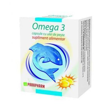 Omega 3 cu ulei de Peste, 1500mg, 90cps - QUANTUM PHARM