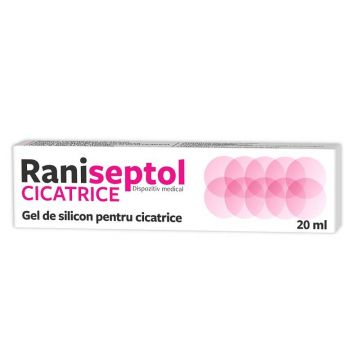 Raniseptol Cicatrice gel de silicon, 20ml - ZDROVIT