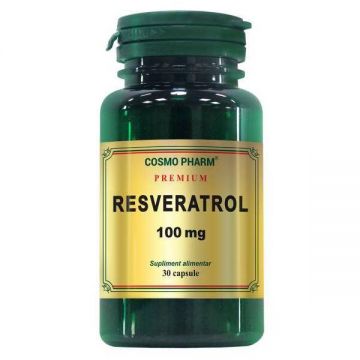 Resveratrol, 100mg, 30 capsule - Cosmo Pharm