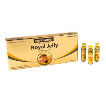 Royal Jelly, 300mg, 10fiole, Only Natural