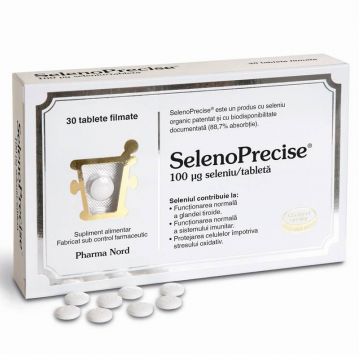 Seleno Precise, 60tbs si 30tbs - Pharma Nord 60 tablete