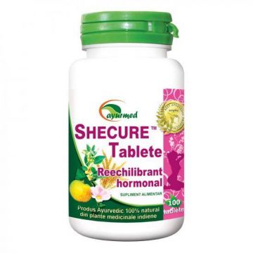 Shecure, 100tbs si 50tbs - Ayurmed 100 tablete