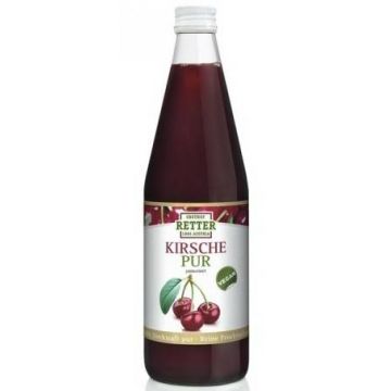 Suc de cirese pur, eco-bio, 500ml - Retter