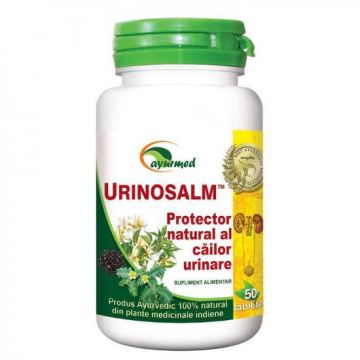 Urinosalm, 100tbs si 50tb Ayurmed 100 tablete