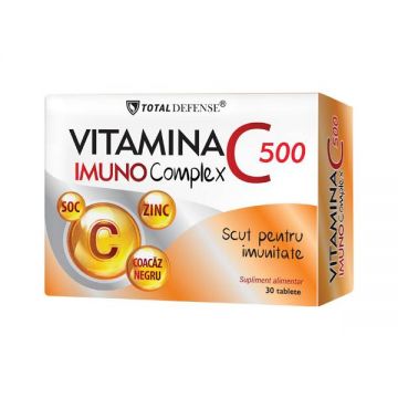 Vitamina C 500 Imuno Complex, 30 tablete - Cosmo Pharm