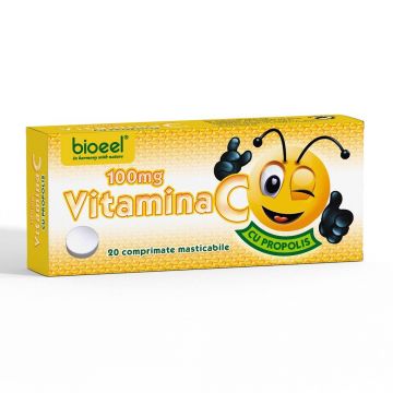 Vitamina C cu Propolis, 20cpr - Bioeel