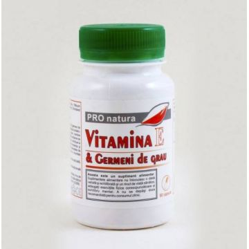 Vitamina E si Germeni de Grau, 90cps - MEDICA