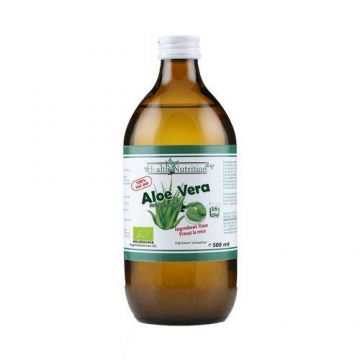 Aloe Vera suc 100% pur, eco-bio, 500ml - Health Nutrition