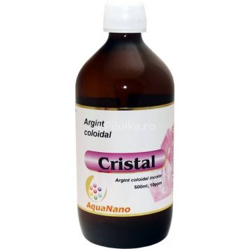 Argint Coloidal Cristal Aquanano, 480ml - AGHORAS