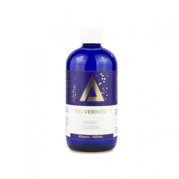 Argint coloidal SilverMed 50ppm, Pure Alchemy, 480ml - AGHORAS