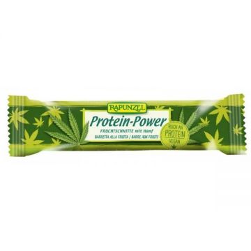 Baton de fructe cu proteina din canepa FARA ZAHAR, eco-bio, 30g - Rapunzel