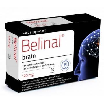 Brain, 120mg, 30cps - Belinal