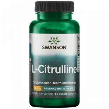 Citrulina, 850mg, 60cps - Swanson