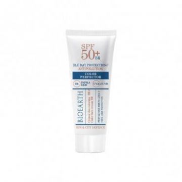 Crema solara colorata SPF50, 50ml - Bioearth